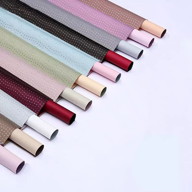 Fábrica de fiestas de flores al por mayor de pequeños puntos floristas paquetes de flores paquetes de flores de alto lujo caja de regalo de papel de embalaje