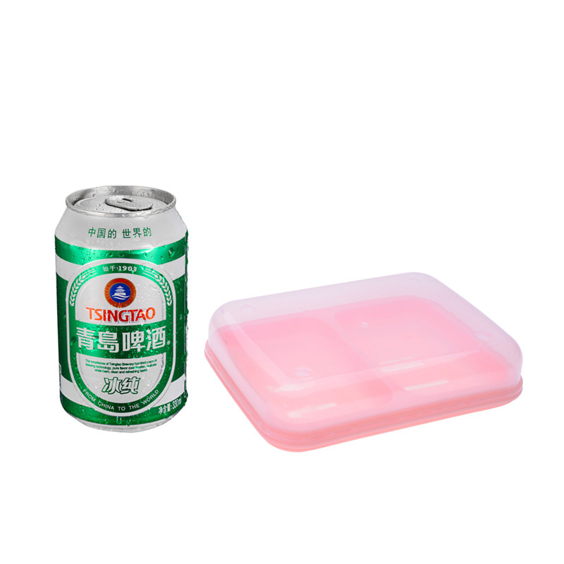 Caja de jabón de doble rejilla de moda drenando caja de jabón de plástico caja de jabón titular caja de jabón impermeable de doble asiento de doble cuerpo con tapa