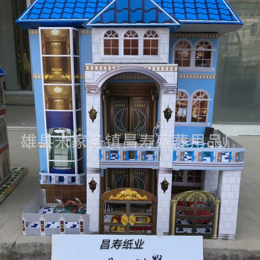 Трехэтажный двухэтажный павильон высококлассная небольшая вилла в европейском стиле, небольшие строительные материалы в западном стиле, большие павильоны и павильоны для вилл