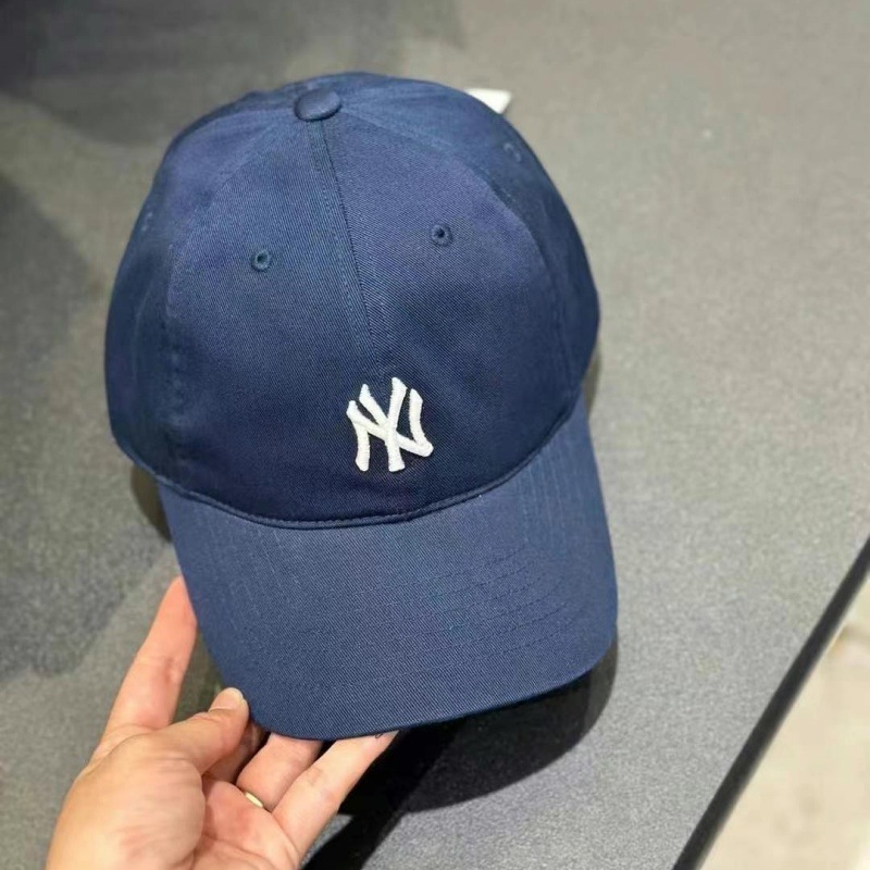 MLB韩国棒球帽子cp77NY洋基队软顶小标LA鸭舌帽潮春季防晒遮阳66|undefined