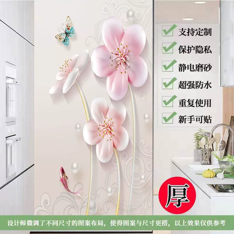 Glass window stickers, electric matte sticker, transparent protective underware