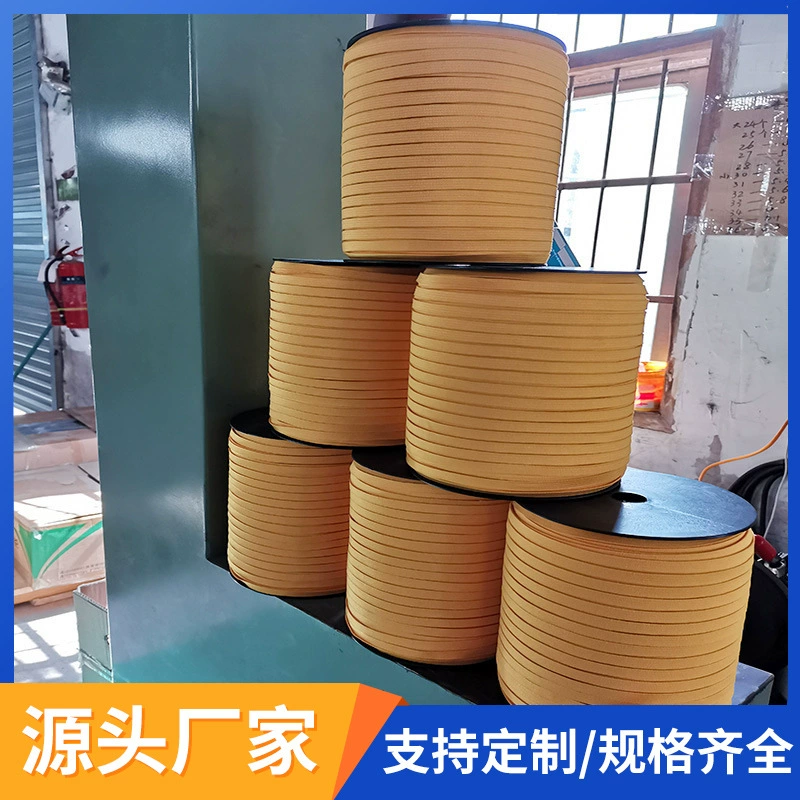 Заводская машина для вязания крючком желтая пятиглачая спандекс 0,8 см эластичная лента N95/KN95 маска наушники высокая эластичная и высокая плотность