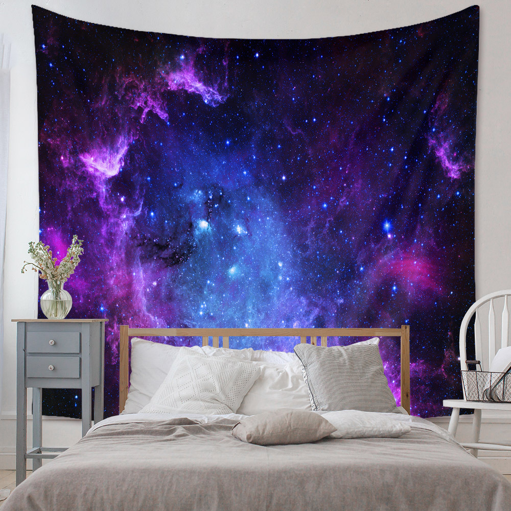 Fashion Universe Painting Wall Decoration Cloth Tapestry Wholesale Nihaojewelry display picture 199