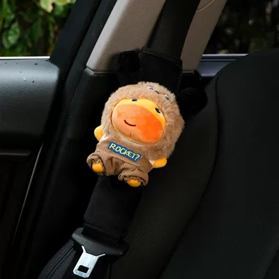 Accessories Seatbelt Protector Car – Seat belt shoulder pad - brown-puppy-suit-sitting-capybara-lulu-shoulder-protector-single-genuine-no-specifications