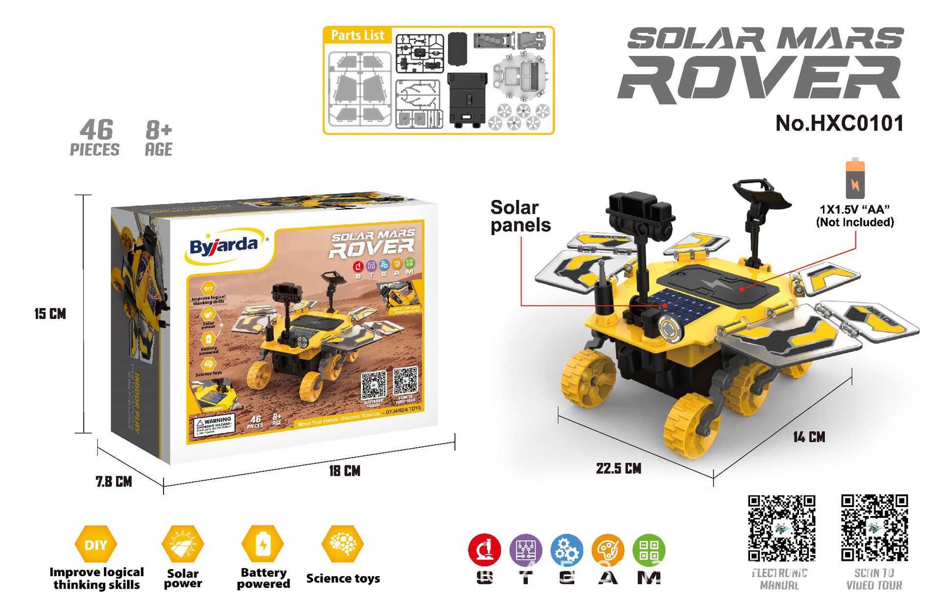 Los robots solares de bricolaje de educación temprana más vendidos en Europa y América, varias formas, rompecabezas de ensamblaje STEM, juguetes divertidos hechos a mano