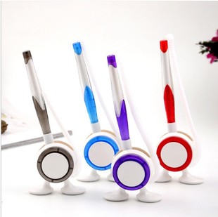 Advertising desk pen Workbench pen square desk pen customizable LOGO 0.5MM black business desk pen signature pen