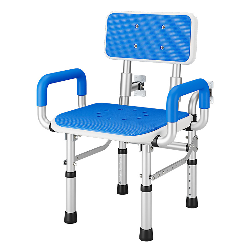 Taburete de baño silla de baño plegable silla de baño para ancianos