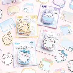 麦品文房具chiiawa吉伊卡わぁ、小学生のかわいい異形の付箋を書くことができます。