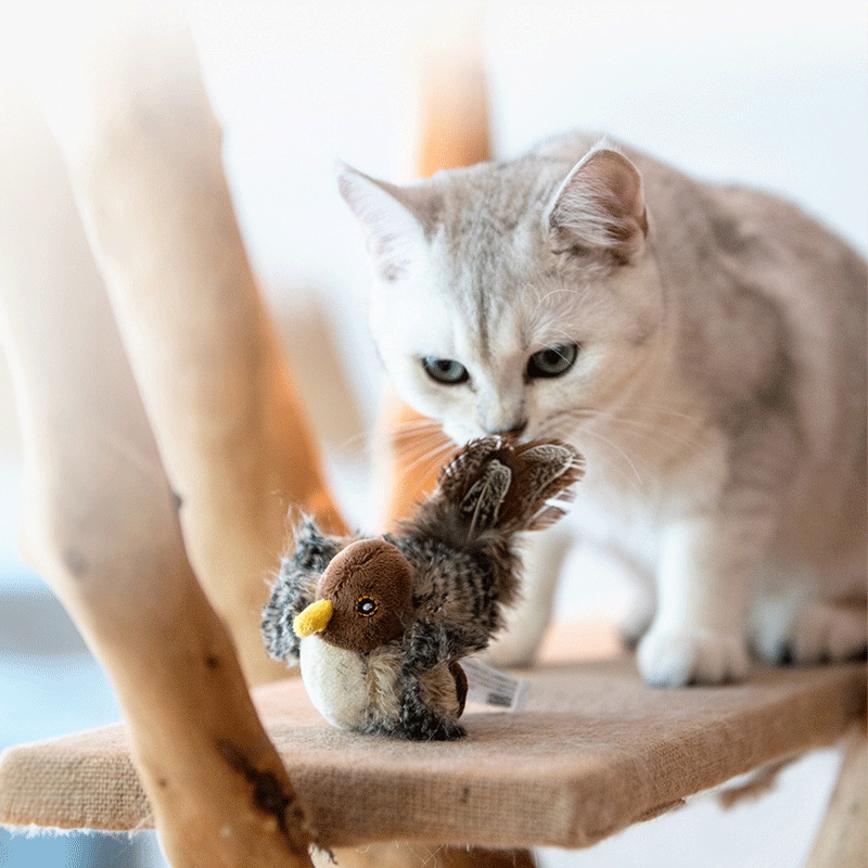 GiGwi貴は猫のおもちゃのネズミのために声を出します。|undefined