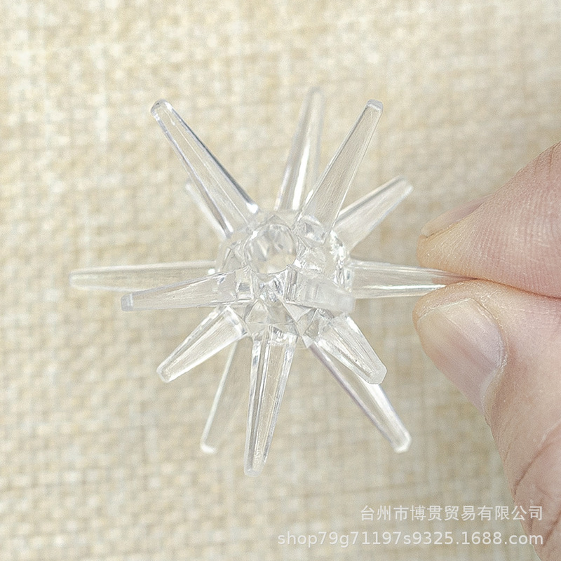 ウニ五芒星LEDストリングライト工芸品室内装飾プラスチックペンダントランタンアクセサリーシミュレーション|undefined
