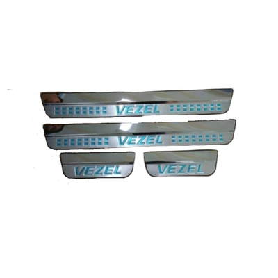 Other Automotive Exterior Supplies: and rear door bowl rear - brushed-silver-external-threshold-strip
