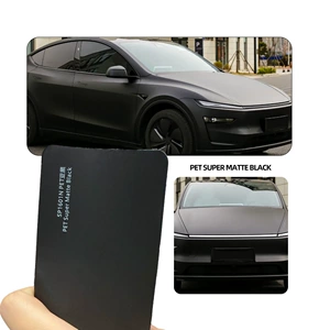 AXXPEL Automotive PET Color Change Film, Specialized for Whole Vehicle Application, Extended Application, Car Body Protection Film, Matte Black