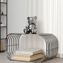 当天发线条边几墙上置物架卧室床头壁挂房间装饰品创意墙面展示架