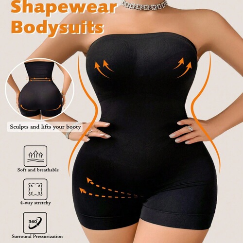 Cross-border shaping body-hugging bodysuit for women, large size, tummy control, shaping, lifting buttocks, postpartum flat-leg pants
