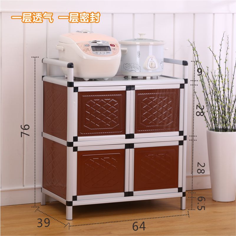 Fábrica de venta directa gabinete de platos gabinete de cocina doméstico simple gabinete armario de almacenamiento gabinete multifuncional