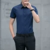Dark blue shirt