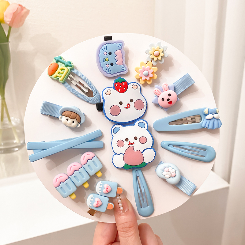 Clips de cabello para niñas, tocado para niñas, clips de cabello para niñas lindas y bonitas, clips para niñas, bebés súper lindos, Beiqin