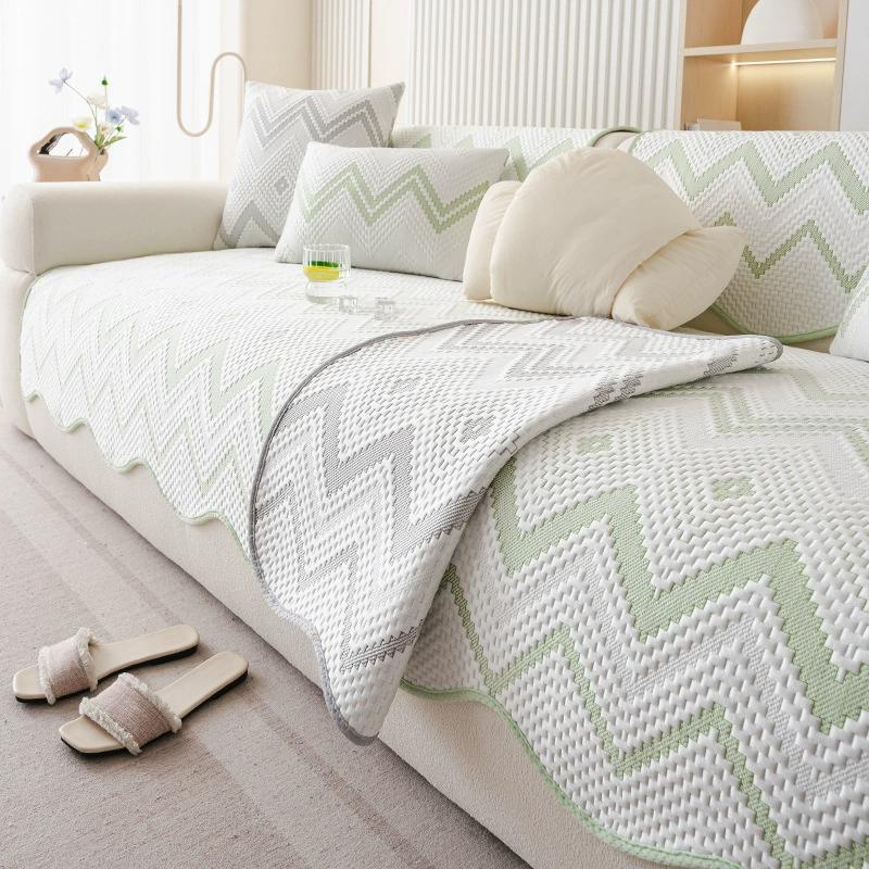Summer sofa, silk mat, non-slip pillow, new collection