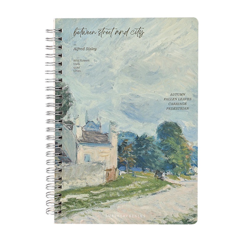 初品線圈A5文学生活シリーズins学生ノートブック携帯用ハンドブック新鮮で創造的な旅行日記