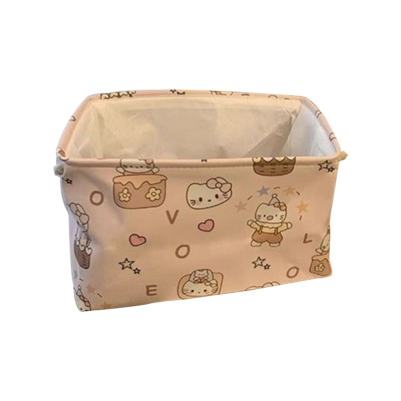 Linda canasta de ropa sucia doméstica, canasta de lavandería plegable de gran capacidad, artículos diversos, canasta de almacenamiento de juguetes portátiles, barril, dormitorio, hogar