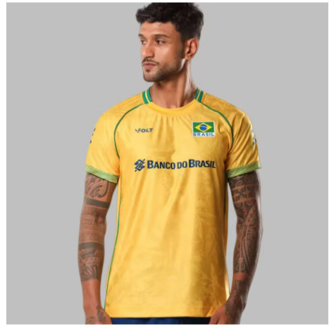 2026 CBV Brazil neutral volleyball jersey, beach volleyball mesh breathable shirt, men's and women's summer styles 2026 CBV Brazil neutral volleyball jersey, beach volleyball mesh breathable shirt, men's and women's summer styles