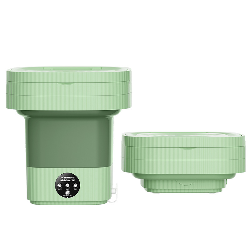 8L 접이식 세탁기 [그린]