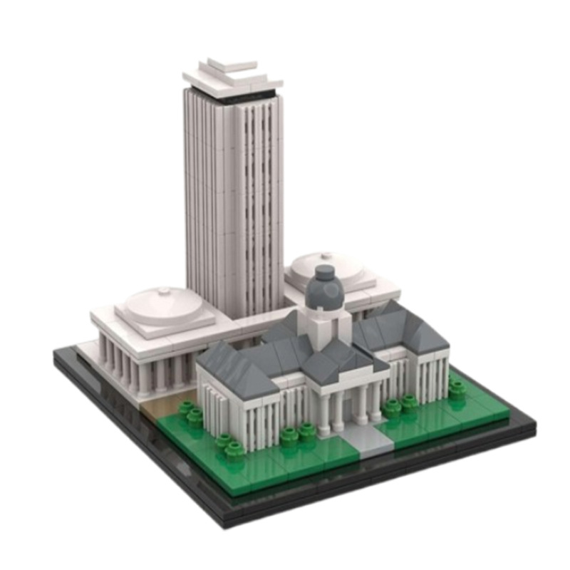 Building Blocks Educational Toy Set Small Particle Assembly Model_voghion.com