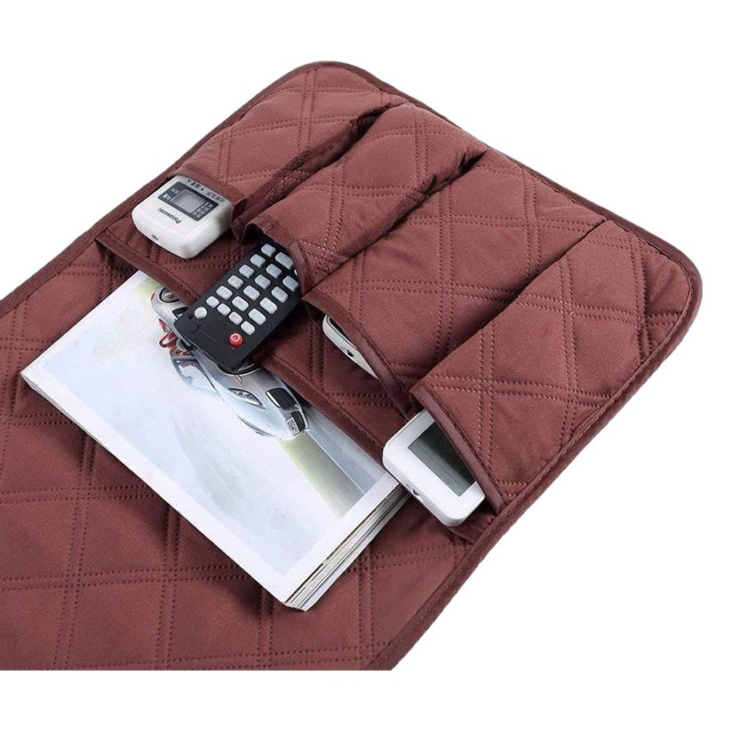 Sofá de escritorio reposabrazos asiento de bolsillo colgando bolsa perezoso Bolsa De noche bolsa de almacenamiento creativo periódico bolsa de misceláneas de control remoto