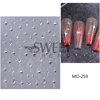 Nail stickers, fake nails contains rose, sticker for nails, wholesale, pink gold