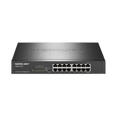 Mercury SG116D Полный гигабитный переключатель 16-порт 24-порт SG124D Мониторинг переключение сети.