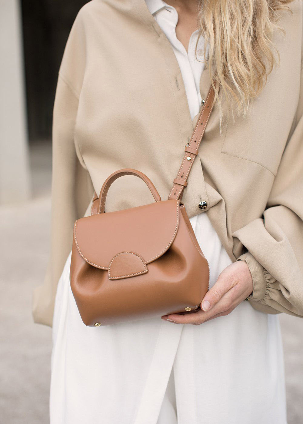 Klassieke dames schoudertas crossbody tas modieus veelzijdig_voghion.com