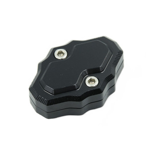 Suitable for Guangyang KRV180 modified aluminum alloy side foot support non-slip thickened base side kick auxiliary block accessories