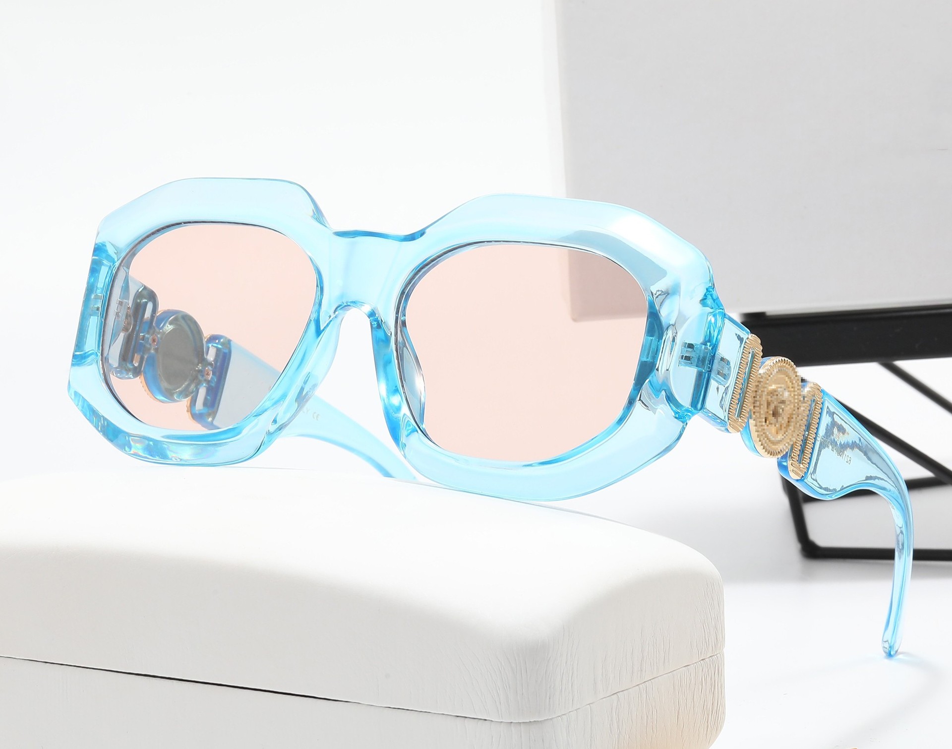 Solglasögon 1 st mode polariserade färgskiftande solglasögon aluminium magnesium_voghion.com