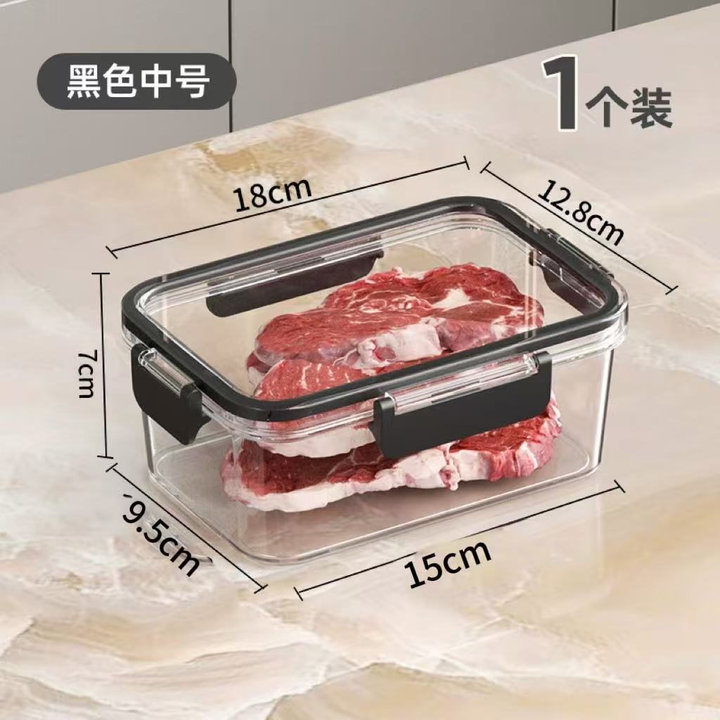 Contenedor de Alimentos Hermético de Plástico PET para Refrigerador