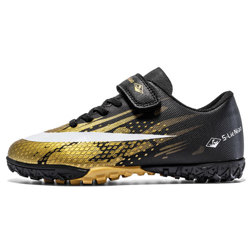 Children's Football Shoes for Training, Cross-border Wholesale New Men's Summer Breathable Football Shoes for Primary School Students, Crumb Rubber Cleats for Girls