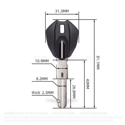 796 1100s 1200s 1198 – Motorcycle Key