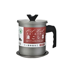 包邮厂家直销日式厨房过滤油壶带不锈钢过滤网油壶家用大号装油罐