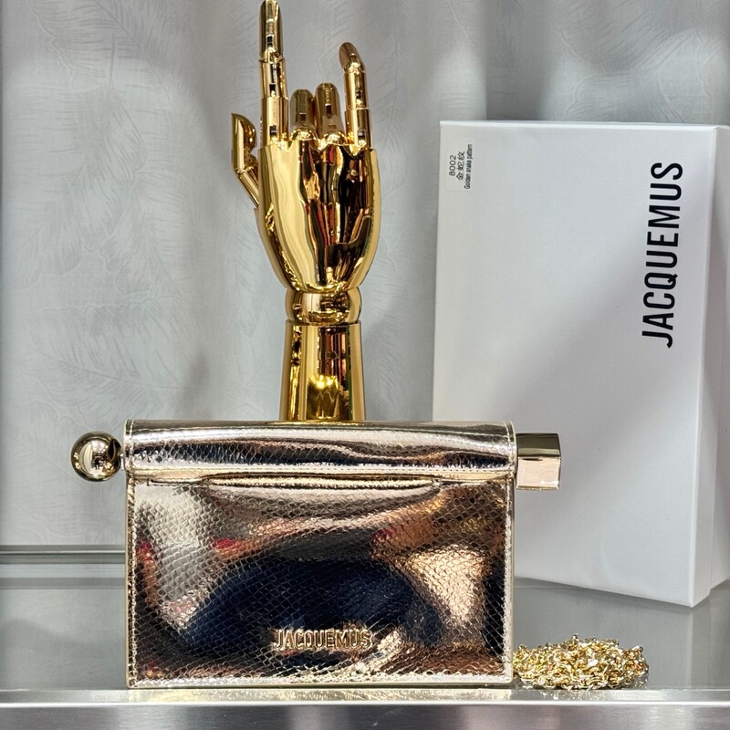 Flip-Top Envelope Bag 2026 New Model Jacquemus Magnetic Roll-Top Minimalist Style Bag Single Shoulder Crossbody Women's Bag Light Luxury