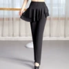 (Double -layer) Black skirt