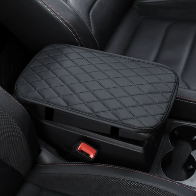 Universal Armrest Box Pad with: Armrest box pad - classic-black