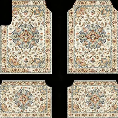 Avtomobil döşəmə paspasları, Entryway Door Mats, One-Piece Drop Shipping - ymx-new-car-floor-mats-3-4565cm-front-row-two-pieces