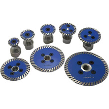 跨境金刚石工具圆锯片热压波纹片切割片M14接口迷你雕刻片