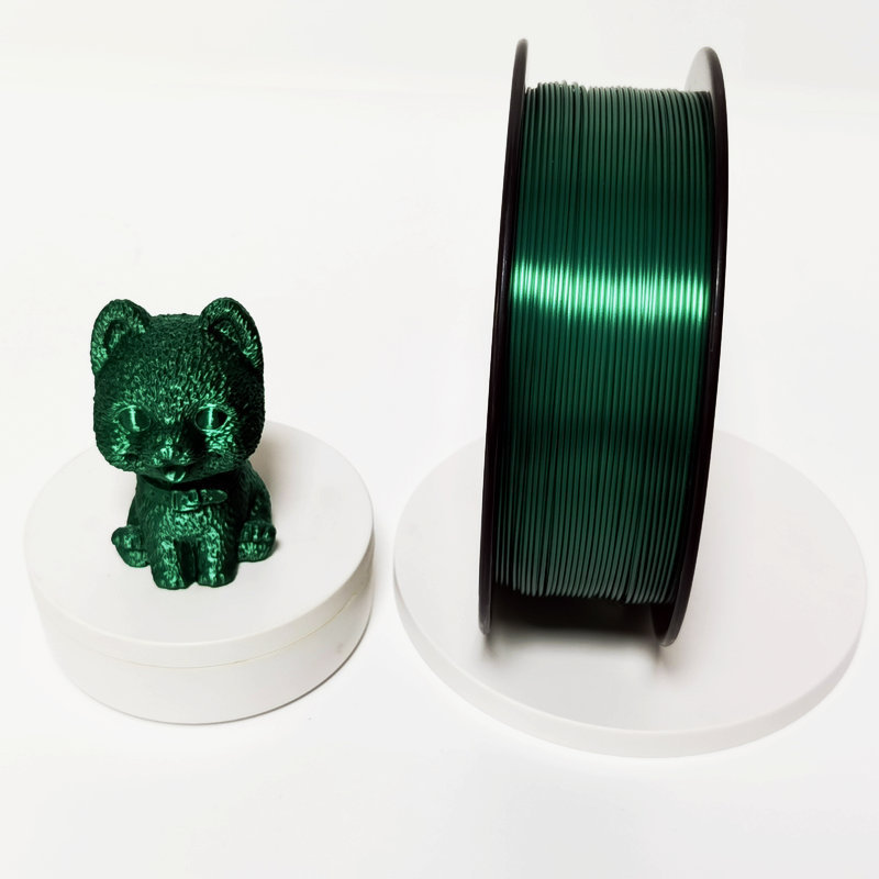 品鋭PINRUI 3d印刷消耗品シルクPLAクリスマスグリーン1.75mm PLA印刷糸材料|undefined