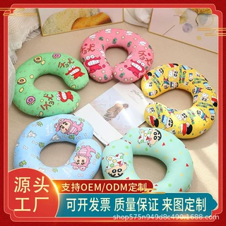 毛绒休闲办公午睡汽车颈枕超柔短毛绒脖枕抱枕卡通U型枕定制公仔