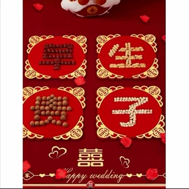 灯笼;旗帜;拉花、彩带