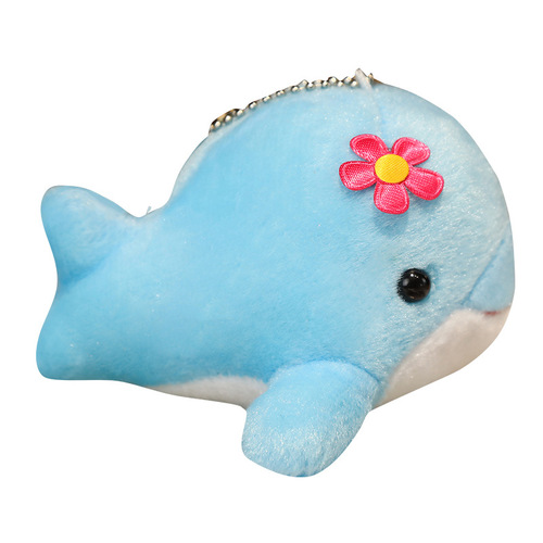Simulated marine animal dolphin plush toy dolphin pendant whale wedding throwing event gift doll