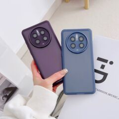 適用華為mate50pro護鏡透明軟殼nova10清透自帶鏡頭手機殼P40魅眼