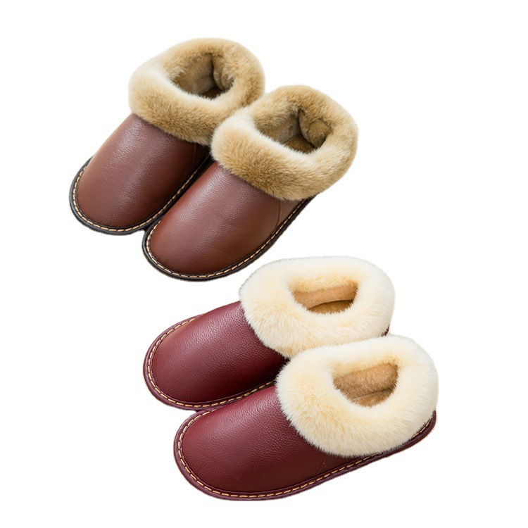 2025 winter new gift cotton shoes plus velvet for home comfort…