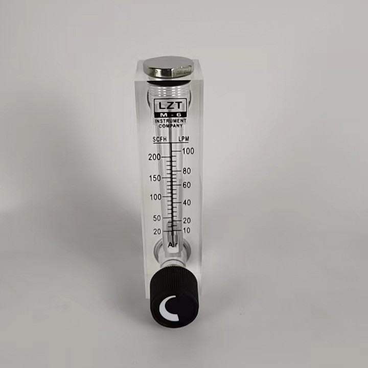鑫旺厂家销售LZT-15面板式流量计 水流量计 有机玻璃流量计