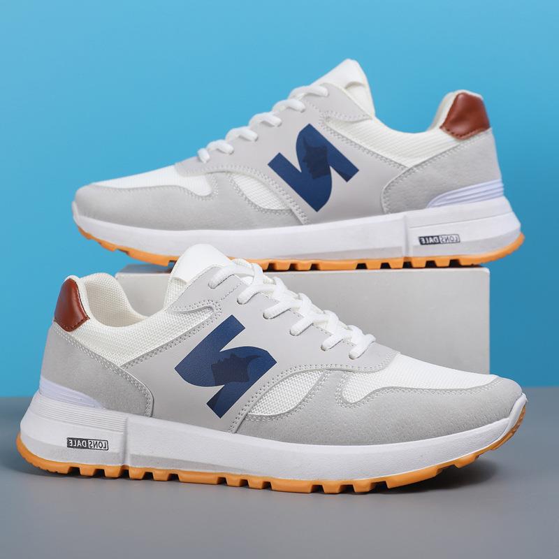 Men's Shoes 2023 Autumn New Men's Breathable Mesh Running Casual Sports Shoes Men's and Women's Shoes Fashionable Couple Shoes